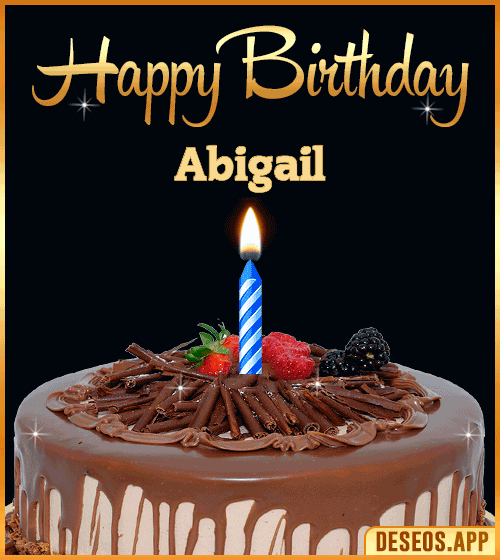 Birthday Cake Gif Abigail