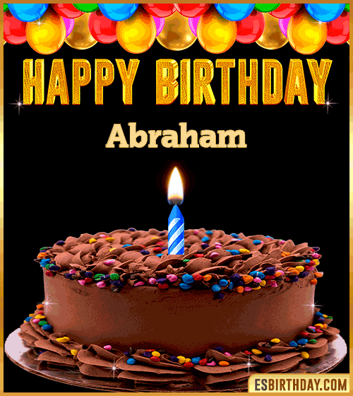 Gif Cake Birthday Abraham