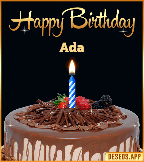 Birthday Cake Gif Ada