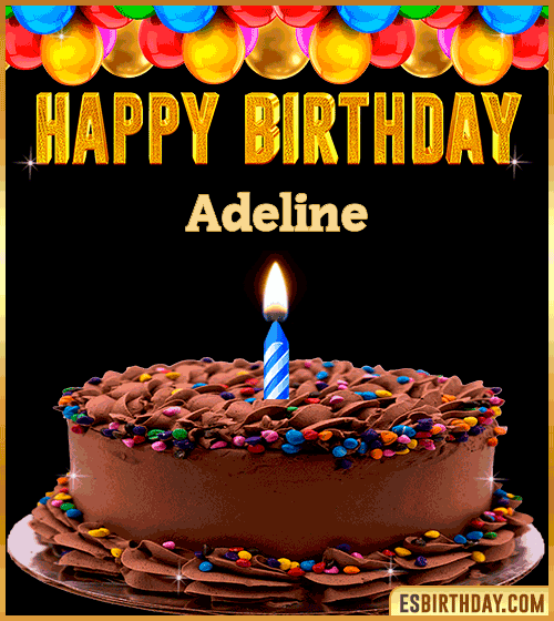 Gif Cake Birthday Adeline