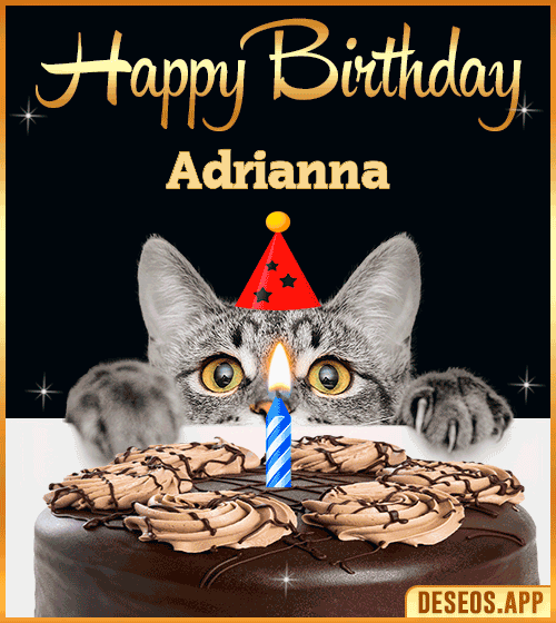 Happy Birthday Gif Funny Adrianna