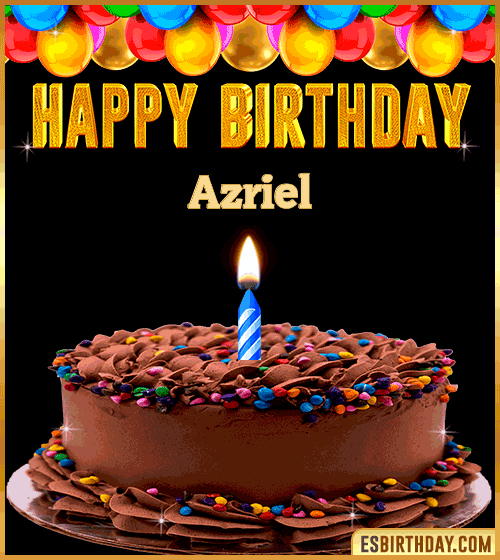 Gif Cake Birthday Azriel