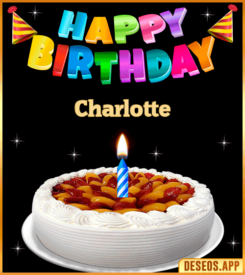 Happy Birthday Wishes Gif Charlotte