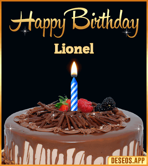 Birthday Cake Gif Lionel