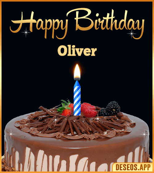 Birthday Cake Gif Oliver