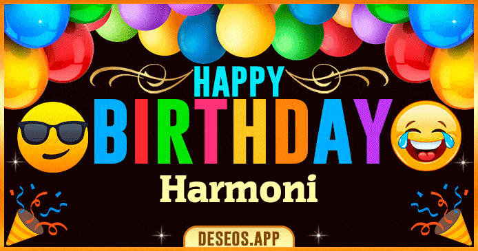 Happy Birthday Harmoni GIF