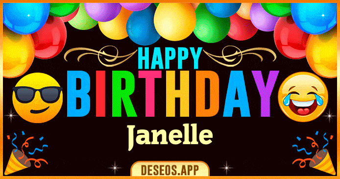 Happy Birthday Janelle GIF