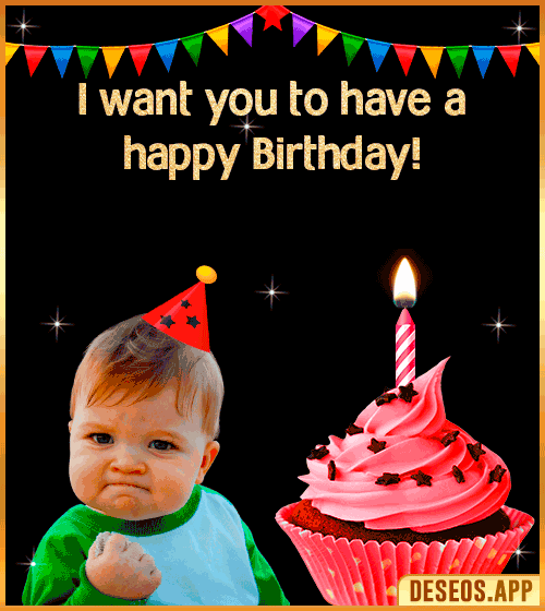 Meme Birthday Cake Gif